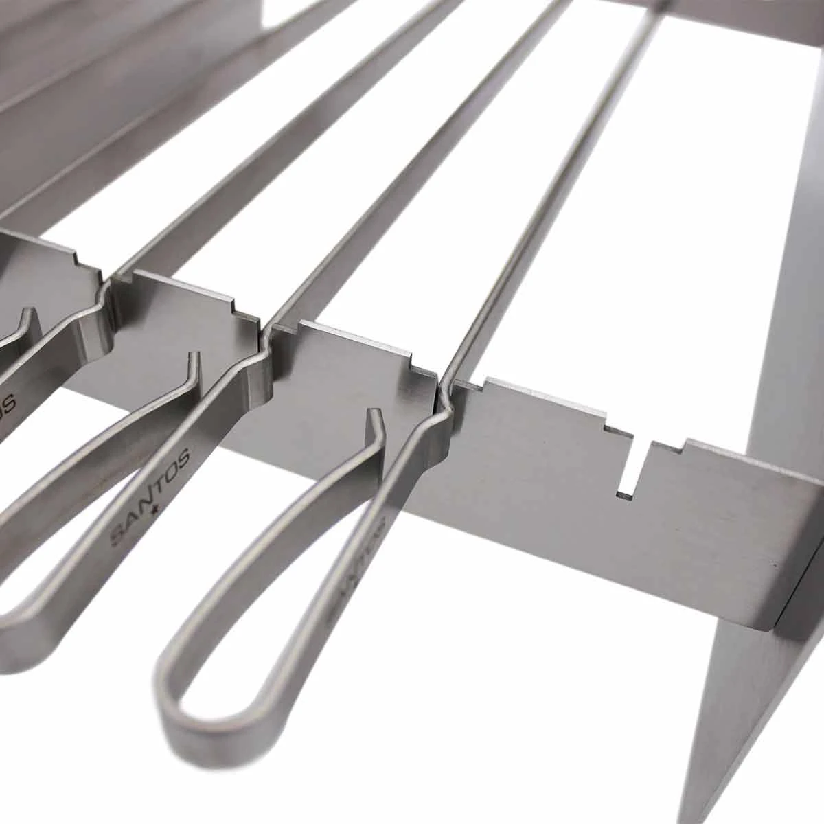 SANTOS Windschild Für Seitenbrenner Der SANTOS S-Serie, E-Serie & P-618 Mit XXL Spießen, Edelstahl 6 SANTOS Windschild Für Seitenbrenner Der SANTOS S-Serie, E-Serie & P-618 Mit XXL Spießen, Edelstahl – Bild 4