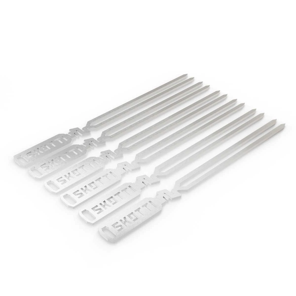 Skotti Pikes Edelstahl Grillspieße 6 Stk. 6 Skotti Pikes Edelstahl Grillspieße 6 Stk. – Bild 4