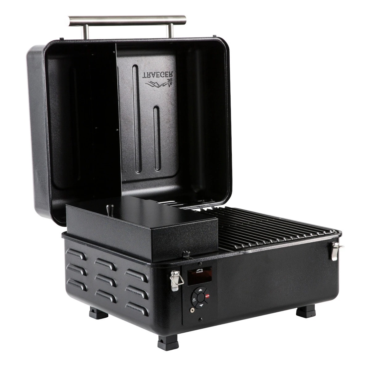 Traeger Mobiler Pelletgrill Ranger, Schwarz 7 Traeger Mobiler Pelletgrill Ranger, Schwarz – Bild 5